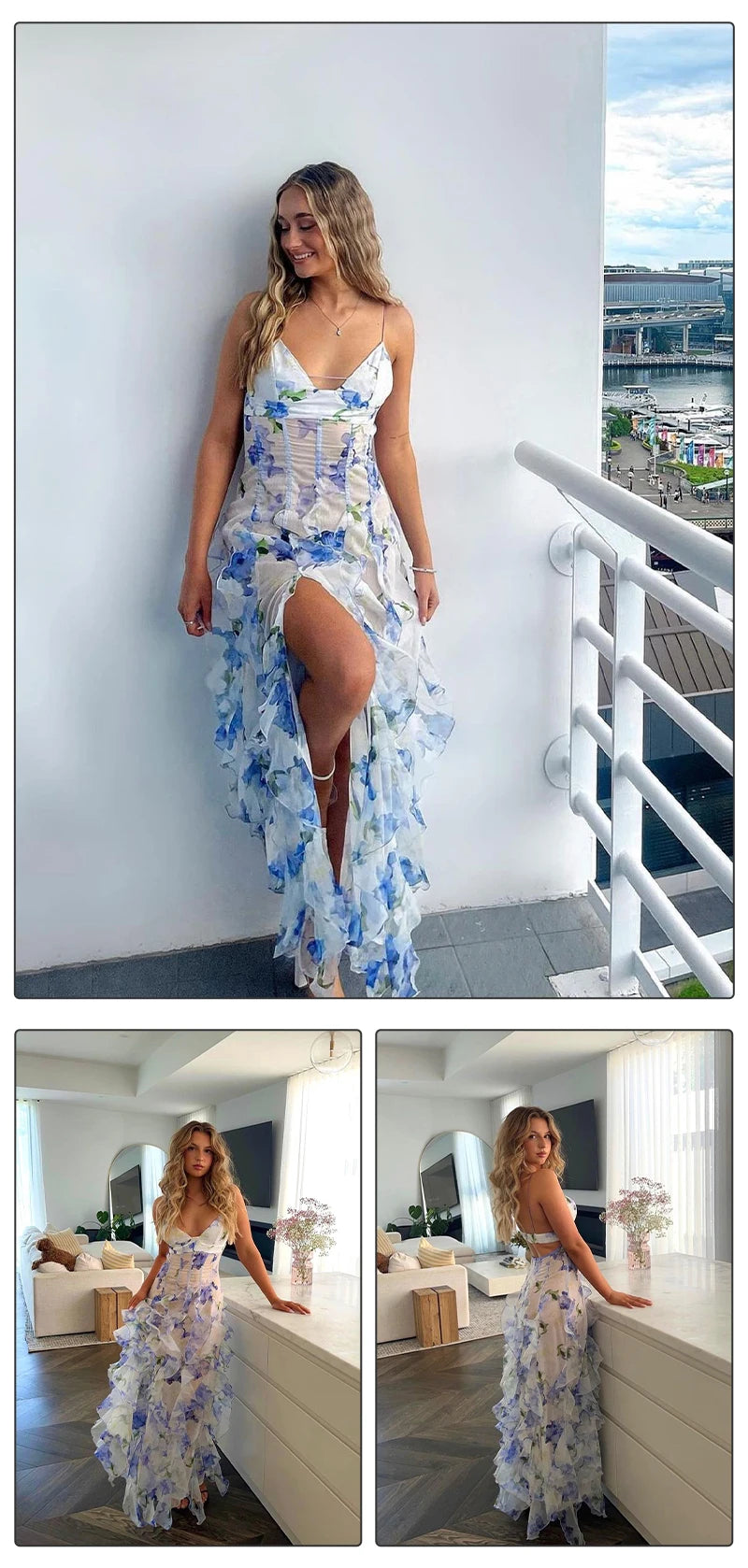 CARLA™ - Vestido Encanto Floral
