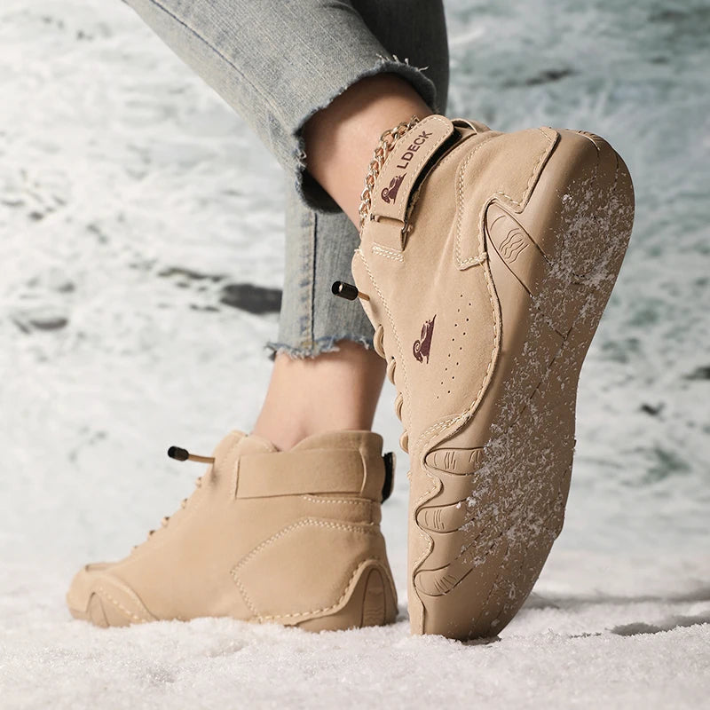 Zapatos Mujer impermeables, Cuero PU
