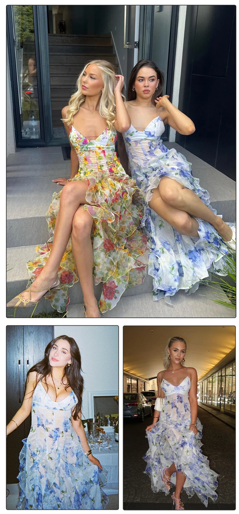 CARLA™ - Vestido Encanto Floral