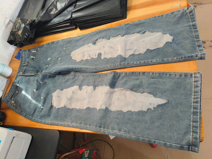 CHLOÉ -Jean Denim Transparente