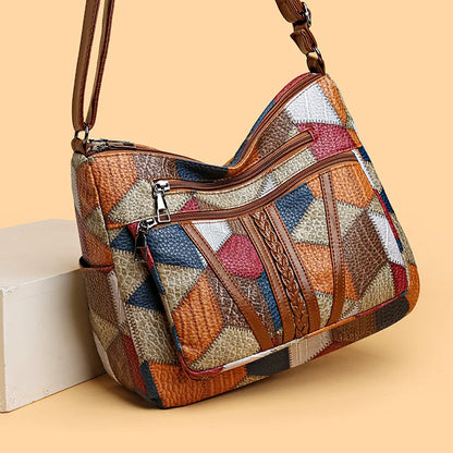 Bandolera con Diseño de Parches