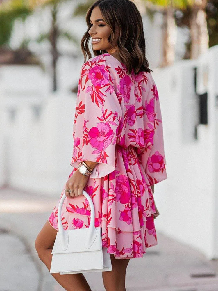 ANNALISE - Elegante minivestido para un look chic