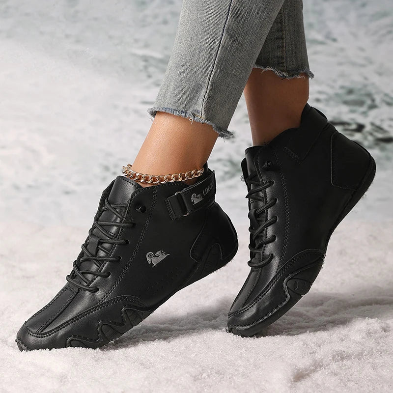 Zapatos Mujer impermeables, Cuero PU