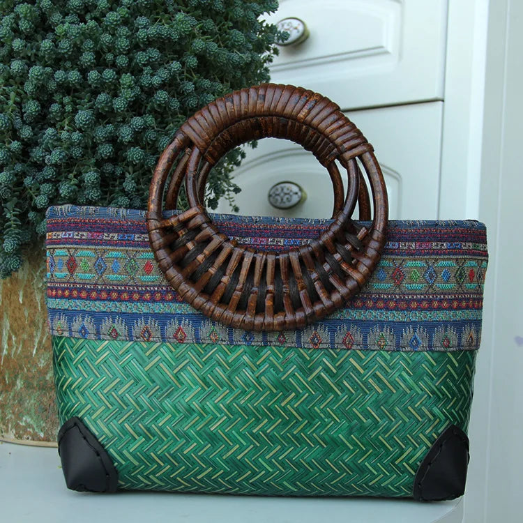 Bolso Bohemio tejido