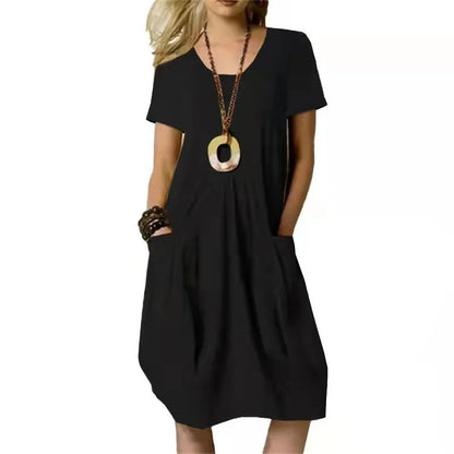 OLIVIA - Vestido Suelto Casua