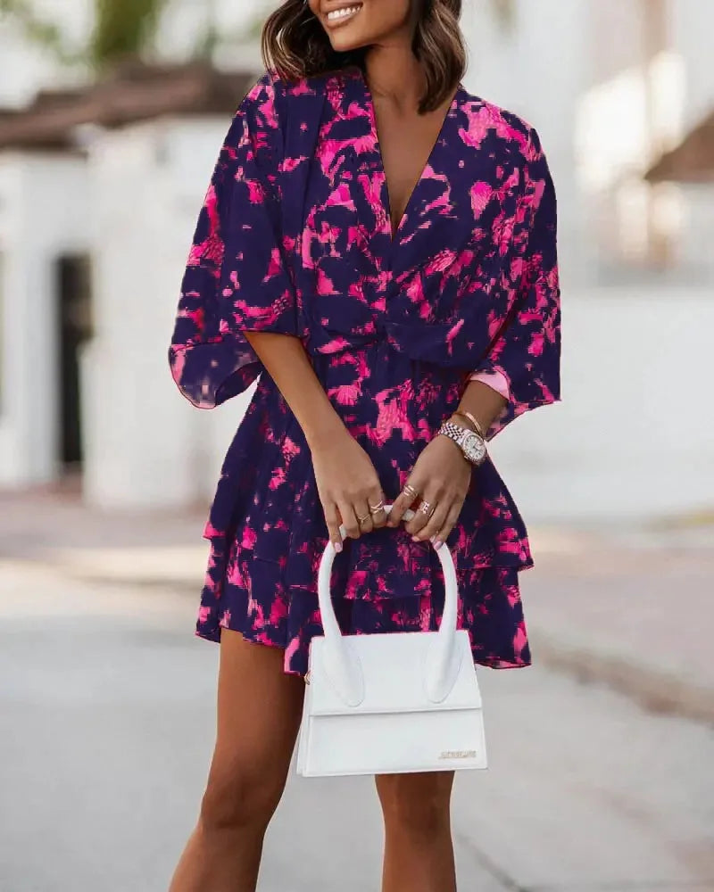 ANNALISE - Elegante minivestido para un look chic