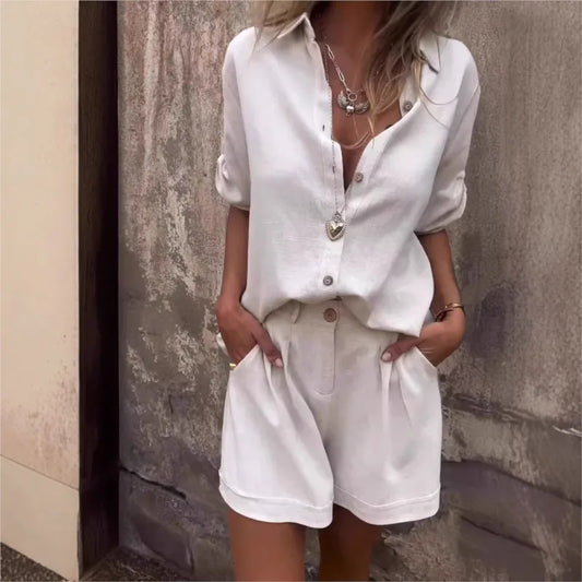 CAMELIA - Conjunto Blusa y Short