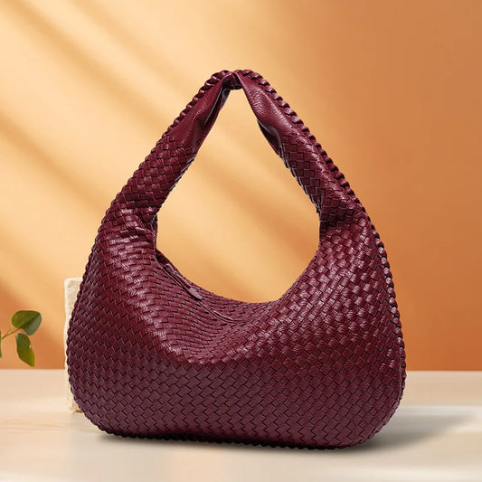 Cartera Mujer Ecocuero Trenzada