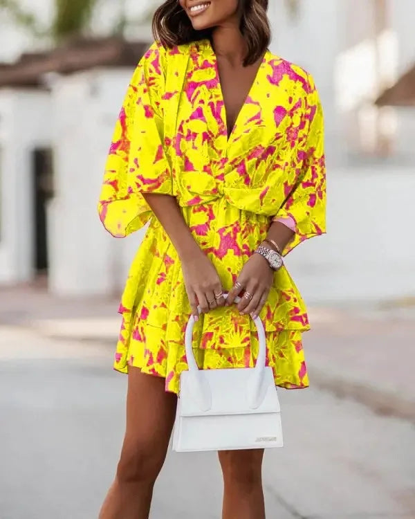ANNALISE - Elegante minivestido para un look chic