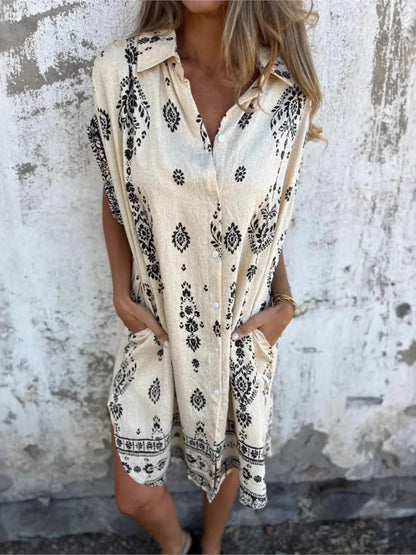 JOSEFA- Vestido veraniego con botones
