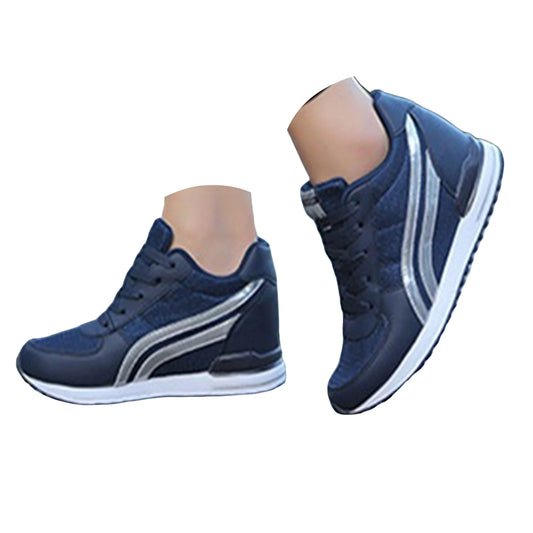 Zapatillas con cuña para mujer